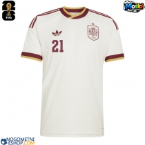 Moški Nogometni dresi Španija Mikel Oyarzabal #21 Gostujoči SP 2026 Kratek Rokav